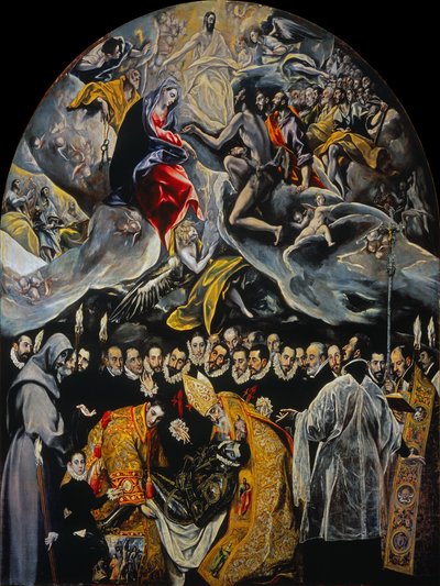 El entierro del conde de Orgaz de El Greco
